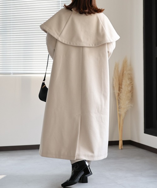 sakishimatokyo ステンカラーコート FREE ベージュ レディース