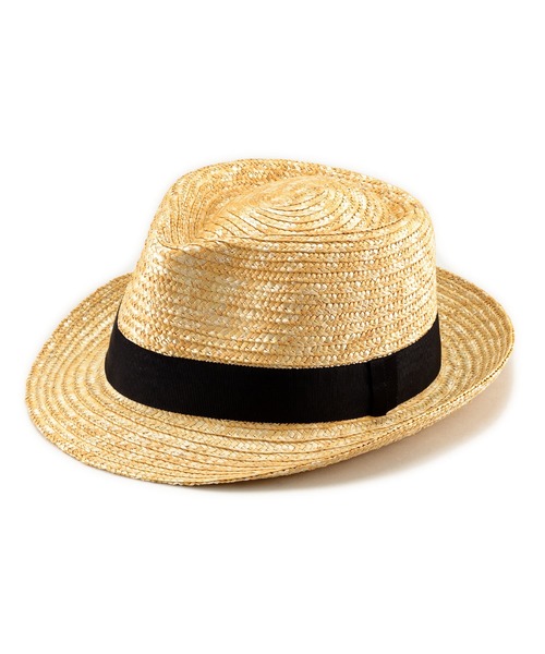 美品 メイキンスハット MAKINS HAT 中折れハット 帽子　高級　羽根付き A.M.S.｜ハット 麦わら帽子 メンズ レディース 麦わら 帽子 中