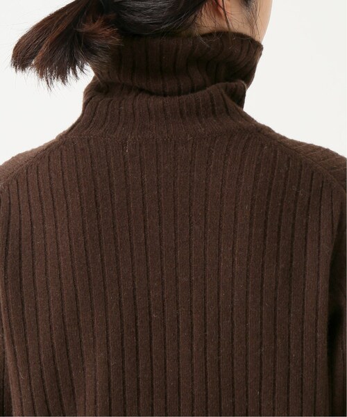 「La TOTALITE」 タートルネックニット FREE ブラウン レディース_画像2