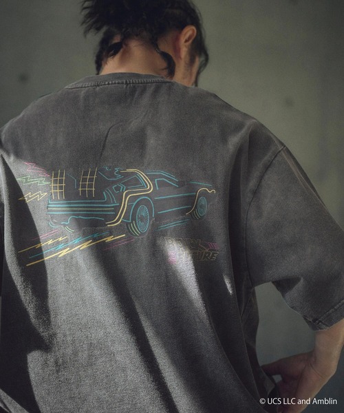 tシャツ ADAMPATEK/ 「BACK TO THE FUTURE」GREAT SCOOT! T/バックトゥザフューチャーコラボT(AP25140