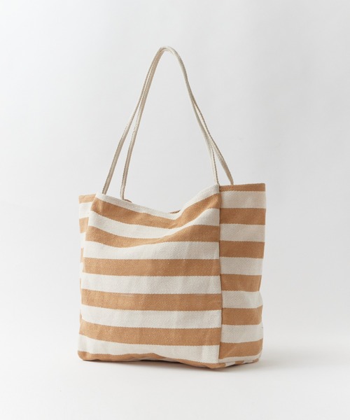 ROOP TOKYO トートバッグ Border Big Size Tote Bag / ボーダー