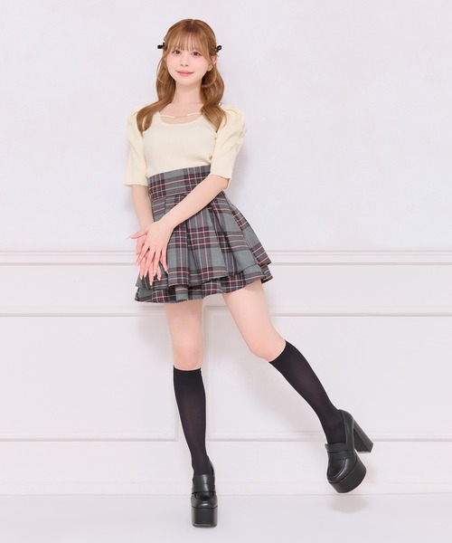 今季デビュードフィオレ　袖ビジューニット Debut de Fiore（ニット/セーター）のフリマアイテム一覧