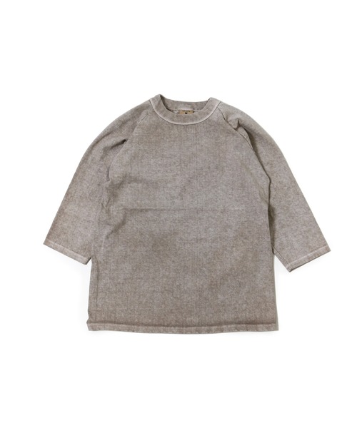 PARTIMENTOのRaglan 7-part tee 全3色 MUSINSA公式 | PARTIMENTO Striped Raglan 7/8 Tee Blue