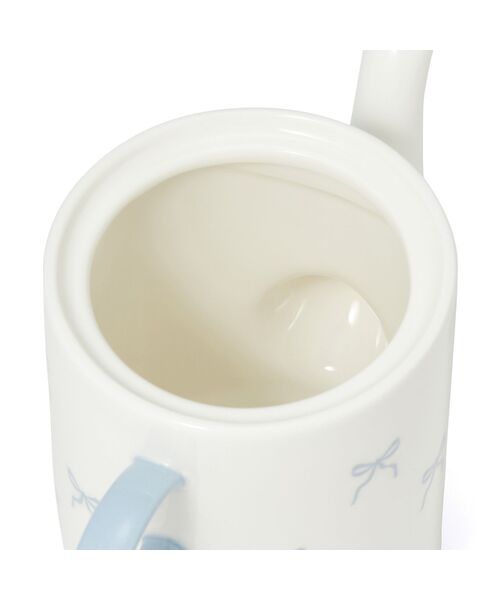 Francfranc（フランフラン） 食器 リボン ティーポット ブルー