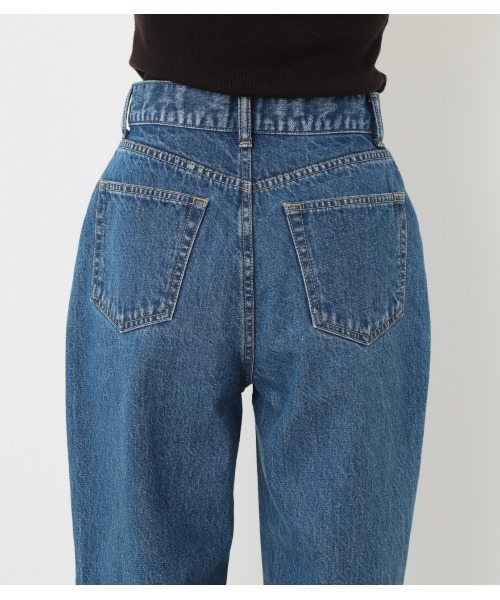 [BLACK BY MOUSSY] Denim брюки 2 голубой женский 