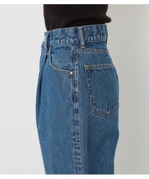 [BLACK BY MOUSSY] Denim брюки 2 голубой женский 