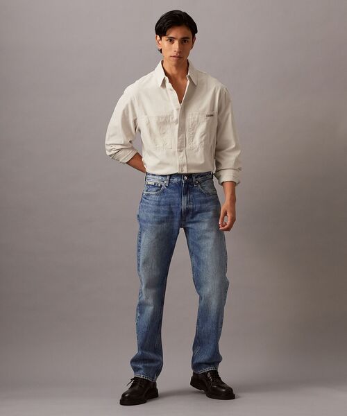Calvin Klein（カルバン・クライン） シャツ シャンブレー シャツ