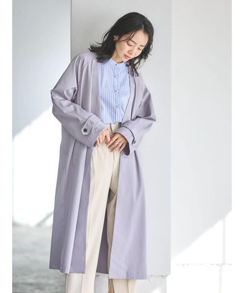 [chocol raffine] 中綿 ダウンジャケット カジュアル グレー chocol raffine robe【アウターを楽しもう♪】｜Green Parks
