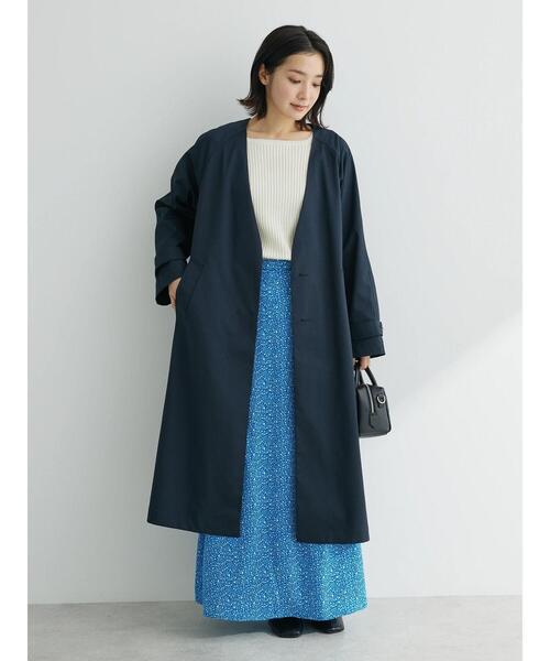 新品　chocol raffine robe フーデット ロングコート　グレー m58816867070_1.jpg?1709272186