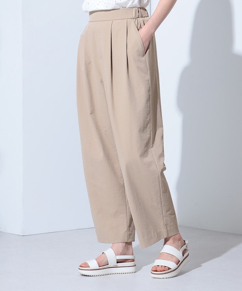コスモリ取引ページ GALLORIA パンツ ツータックセミカーブパンツ レディース