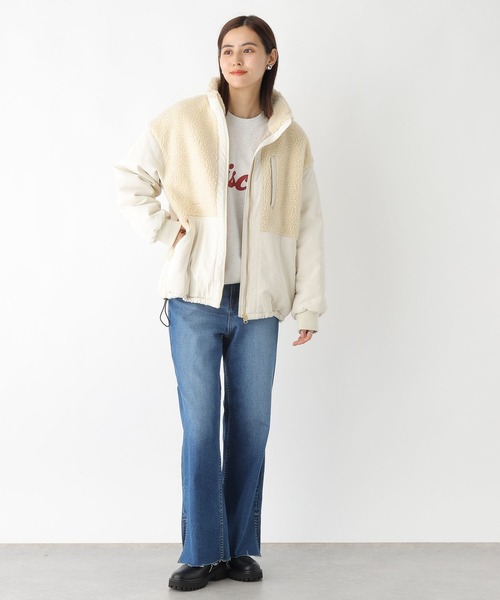 「LEPSIM」 ブルゾン FREE カーキ レディース_画像3