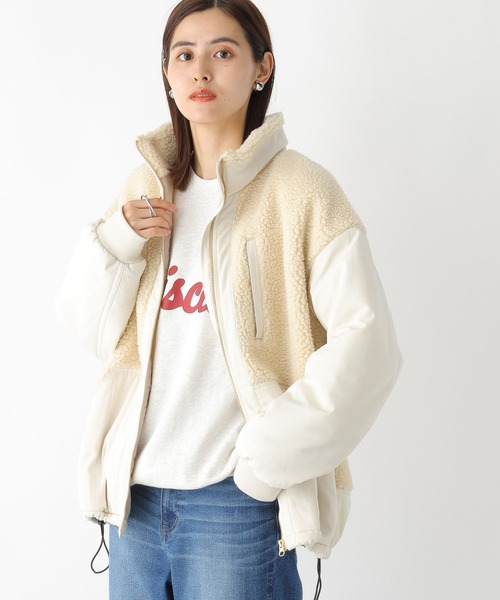 「LEPSIM」 ブルゾン FREE カーキ レディース_画像4