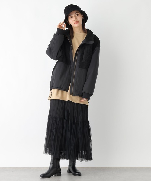 「LEPSIM」 ブルゾン FREE カーキ レディース_画像6