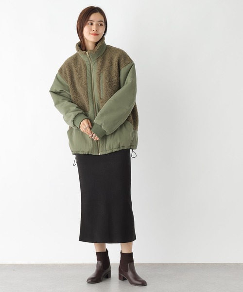 「LEPSIM」 ブルゾン FREE カーキ レディース_画像9