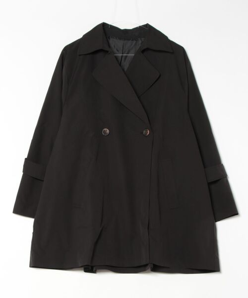 「reca」 トレンチコート M グレイッシュベージュ レディース_画像9