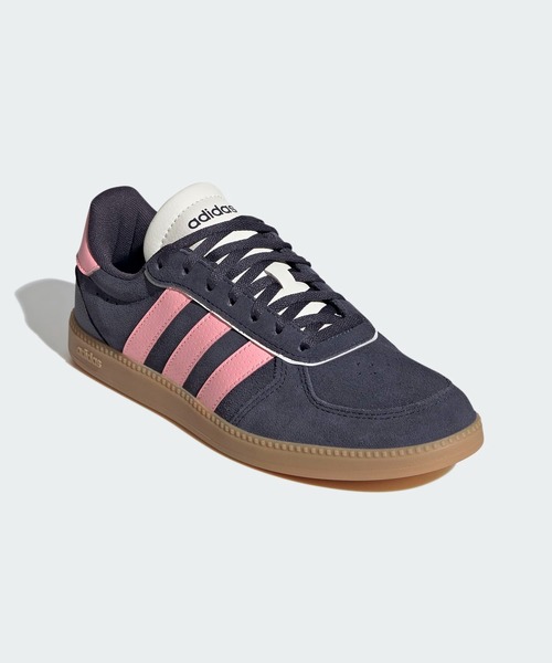 値下げ‼️アディダス　ブレイクネットスリークスエード SHAD/PINK/OFFW レディース 【ADIDAS】 アディダス BREAKNET SLEEK SUEDE