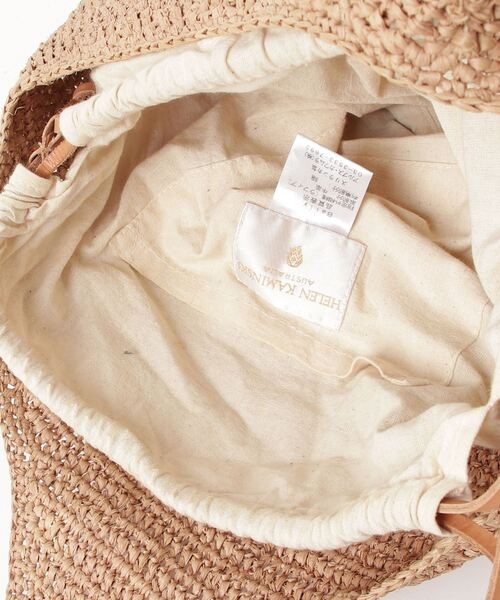 美品！HELEN KAMINSKI かごバッグ 大容量 ベージュ Helen Kaminski 「Helen Kaminski」 かごバッグ ONE SIZE