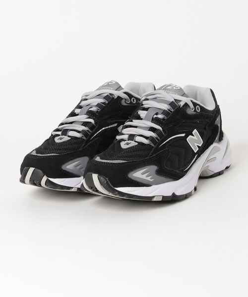 [New Balance] low cut спортивные туфли 23.5cm черный мужской 