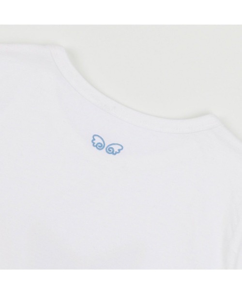 tシャツ 「FANCY CLUB」Mix Star Angel Patch Tee レディース FANCY CLUB tシャツ 「FANCY CLUB」Mix Star Angel Patch Tee