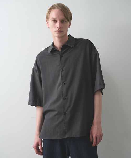 シャツ URBAN DYE RELAX SHIRTS S.S メンズ