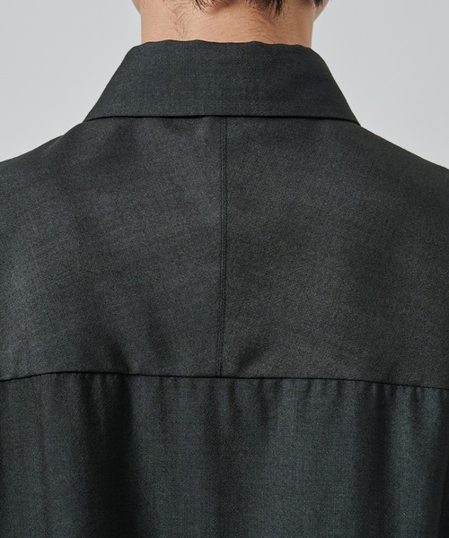 シャツ 「STUDIOUS」URBAN DYE RELAX SHIRTS S.S メンズの画像