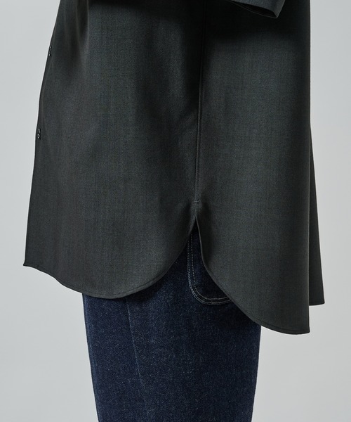 シャツ 「STUDIOUS」URBAN DYE RELAX SHIRTS S.S メンズの画像