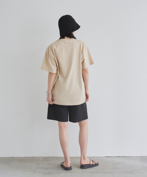 「LIAN」 半袖Tシャツ 1 グレー レディース