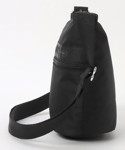 LESPORTSAC ブラック ショルダーバッグ LARGE SPORTSACリサイクルドブラックJP（クロスボディ