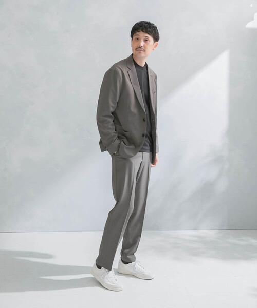 【GRAY】『イージーケア』LIFE STYLE TAILOR リップストップナイロンストレッチジャケット URBAN RESEARCH DOORS｜『イージーケア』LIFE STYLE TAILOR リップス