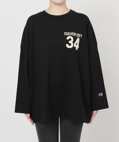tシャツ 別注「Champion/チャンピオン」ロングスリーブTシャツ16s/OE レディース Champion tシャツ 別注「Champion/チャンピオン」ロングスリーブ