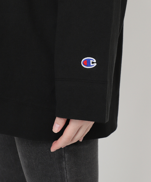 Champion tシャツ 別注「Champion/チャンピオン」ロングスリーブ