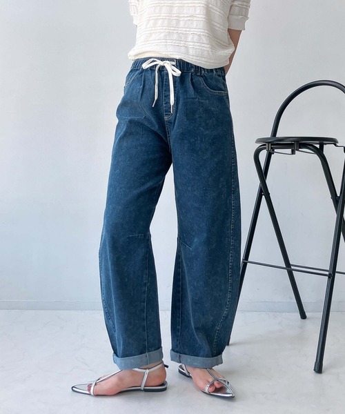 AS KNOW AS（アズノゥアズ） ジーンズ デニム デニムパンツ ○ひんやり