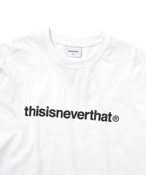 「thisisneverthat」 半袖Tシャツ X-LARGE ヘザーグレー メンズ
