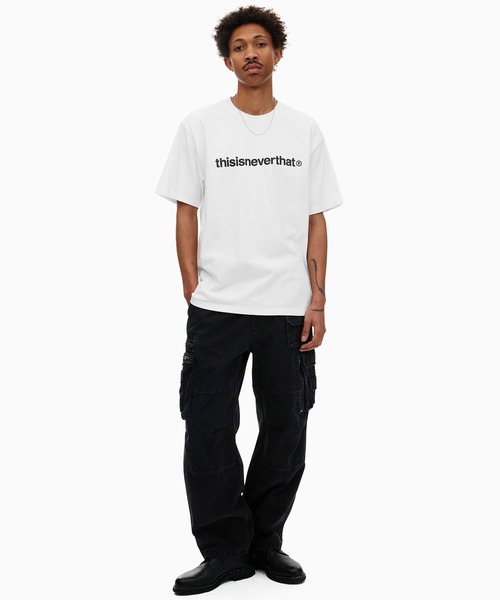 「thisisneverthat」 半袖Tシャツ X-LARGE ヘザーグレー メンズ