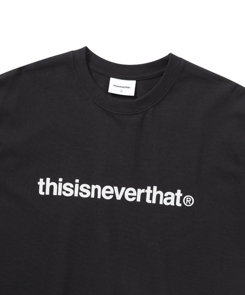 「thisisneverthat」 半袖Tシャツ X-LARGE ヘザーグレー メンズ