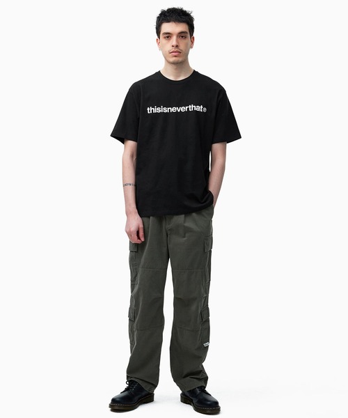 「thisisneverthat」 半袖Tシャツ X-LARGE ヘザーグレー メンズ