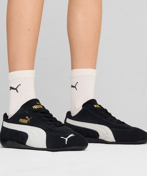 PUMA 「PUMA」 ローカットスニーカー 23.0cm ブラック系その他