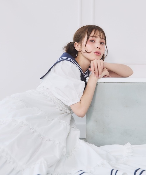 Starry ワンピース 2WAYマリンセーラーロングドレス : ZOZOTOWN Yahoo