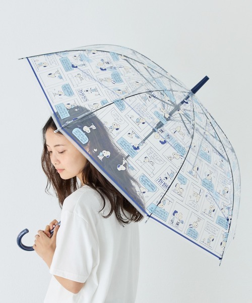 PEANUTS 傘 「PEANUTS」SNOOPY/スヌーピー クリア アンブレラ