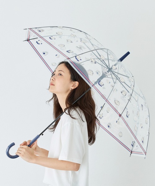 PEANUTS 傘 「PEANUTS」SNOOPY/スヌーピー クリア アンブレラ