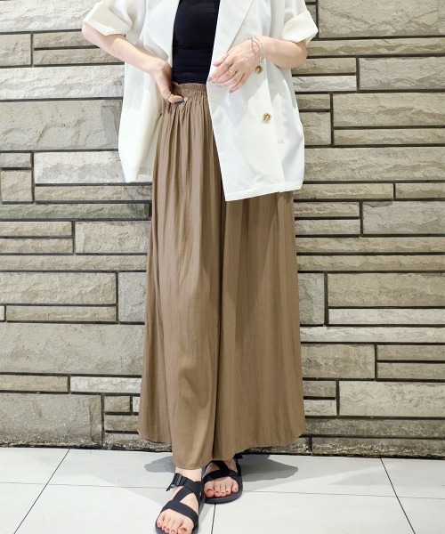ガウチョ パンツ ⍋。 パンツ イージーガウチョパンツ レディース : ZOZOTOWN Yahoo!店