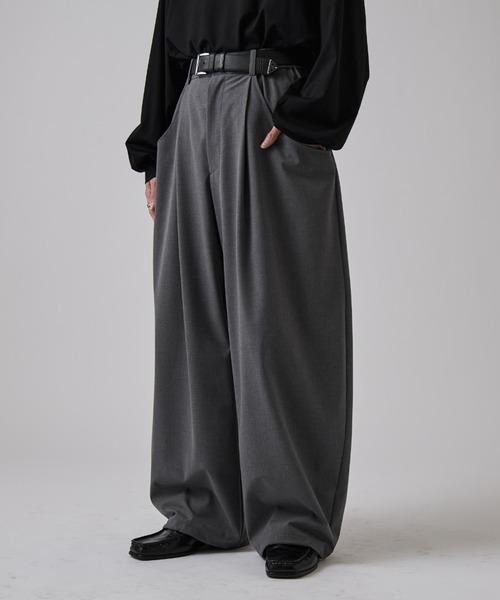 Lui's（ルイス） スラックス ファインTRイージーカーブパンツ メンズ