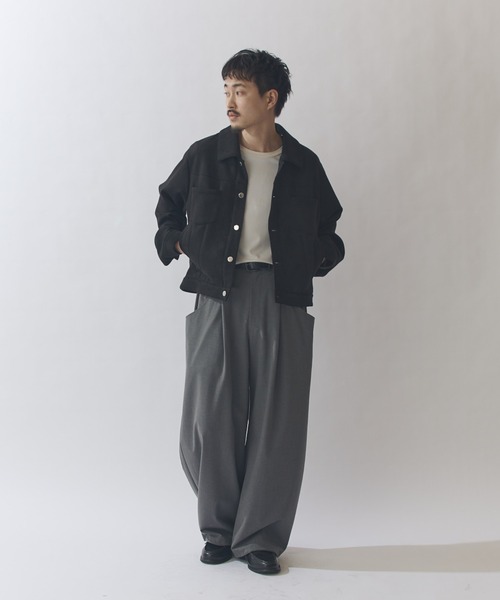 Lui's（ルイス） スラックス ファインTRイージーカーブパンツ メンズ