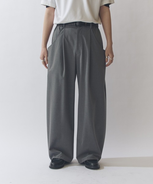 Lui's（ルイス） スラックス ファインTRイージーカーブパンツ メンズ