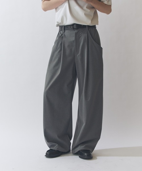 Lui's（ルイス） スラックス ファインTRイージーカーブパンツ メンズ