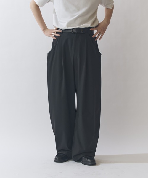 Lui's（ルイス） スラックス ファインTRイージーカーブパンツ メンズ