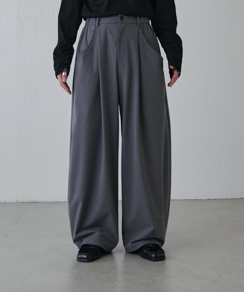 Lui's（ルイス） スラックス ファインTRイージーカーブパンツ メンズ