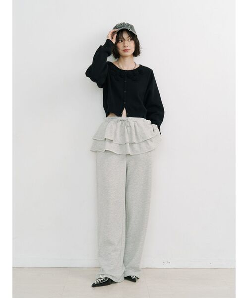 jouetie（ジュエティ） スウェットパンツ ジャージ スカートレイヤード