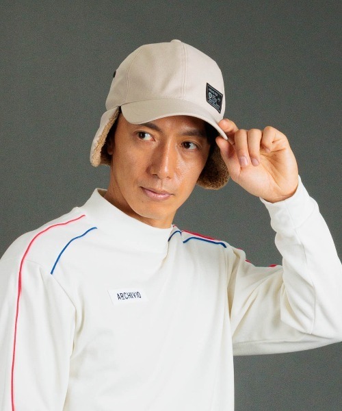 archivio（アルチビオ） キャップ 帽子 「MENS」「メンズ」ボア切替