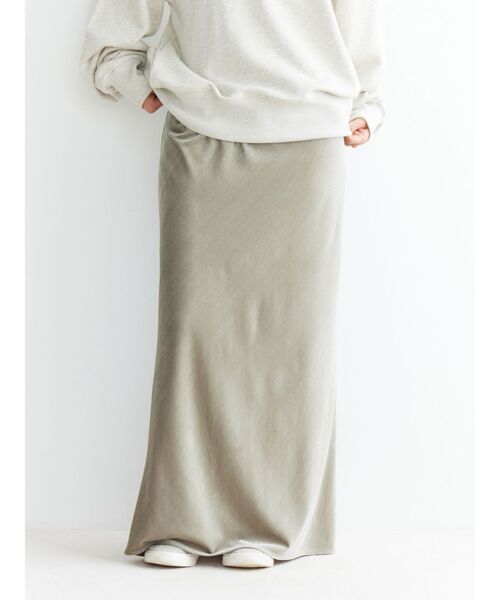 Ungrid フィットベロアスカート SALE] Ungrid アングリッド フィットベロアスカート 1124508411